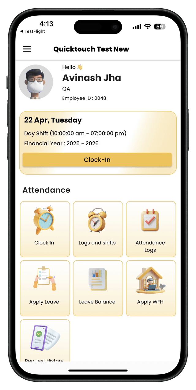 Staff Attendance Tracking